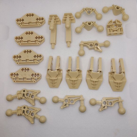 LEGO 100+ Pc Vintage Tan Basic Bricks Plates Specialty Technic 90's 2000's - Picture 5 of 7